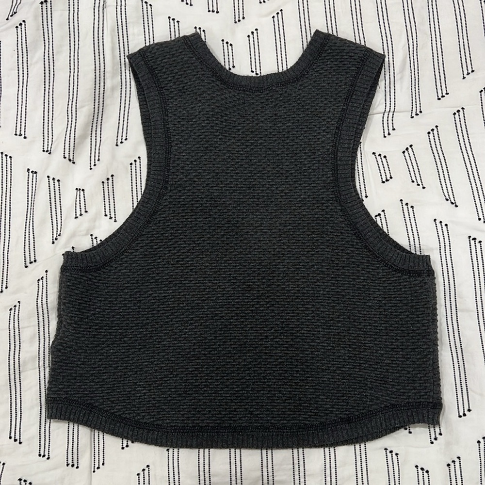 BDG High Racerback Sweater Crop Top - Picture 2 of 4